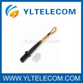 MTRJ Fiber Optic Jumper Loopback, Kabel Kabel MTRJ Patch Untuk Jaringan Disesuaikan